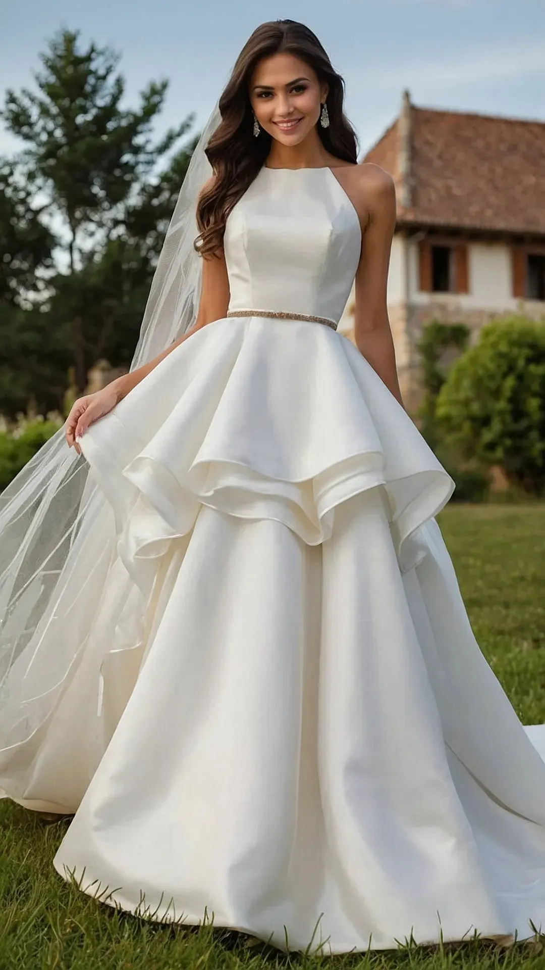 20 Elegant Wedding Long Dress Ideas for All Styles