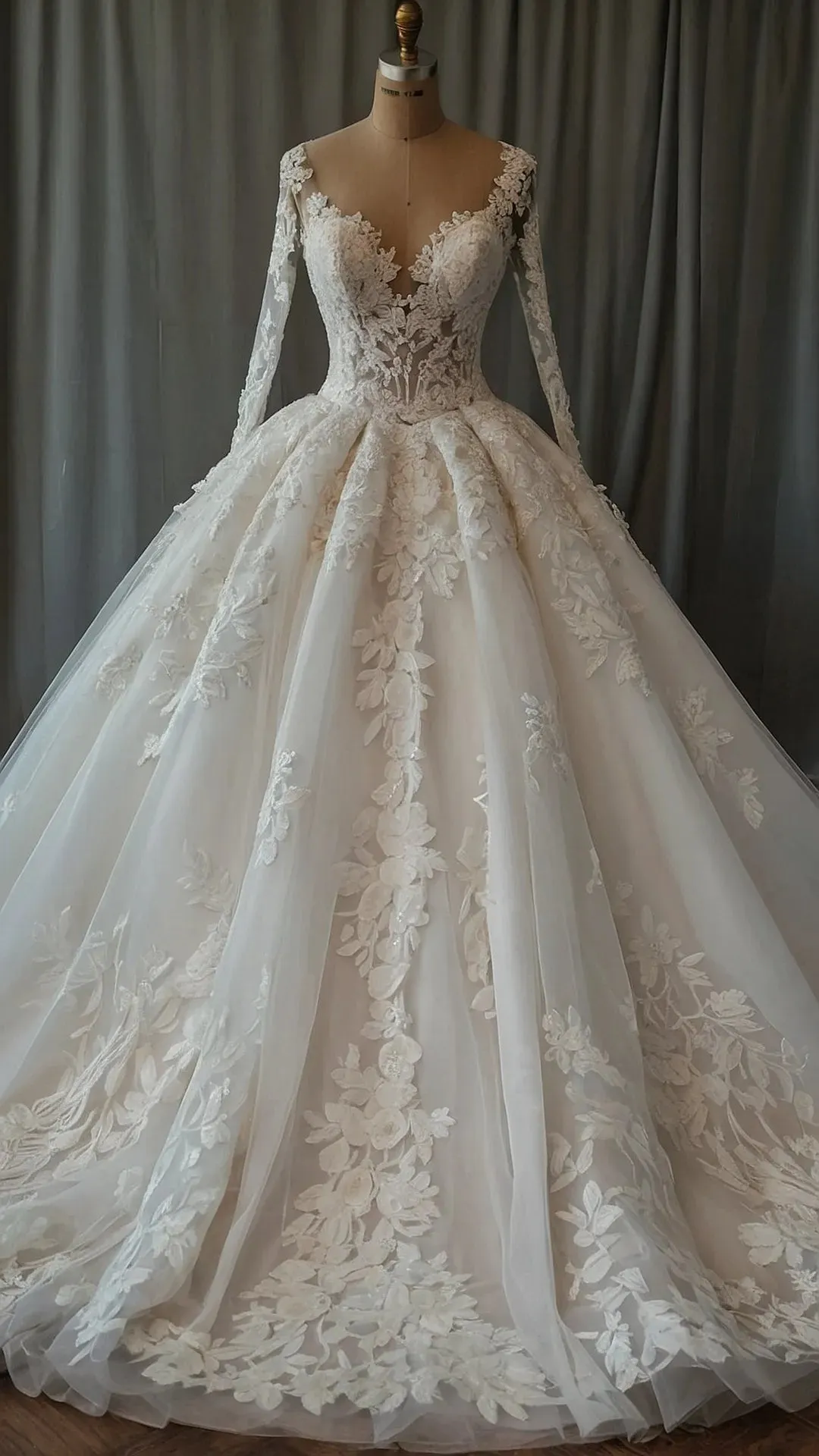 20 Elegant Wedding Long Dress Ideas for All Styles