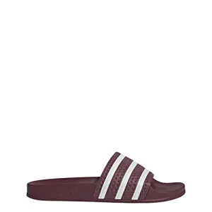 adidas Originals Adilette Quiet Crimson/White/Quiet Crimson 8 D (M)