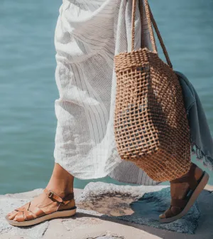 Adult Tan Swimmer Sandal by Sun-San