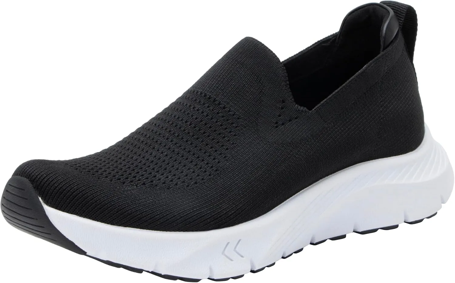Alegria ReBounce Waze Lightweight Athletic Slip On with Knit Upper Handfree Shoes Lightweight Athletic Slip On with Knit Upper