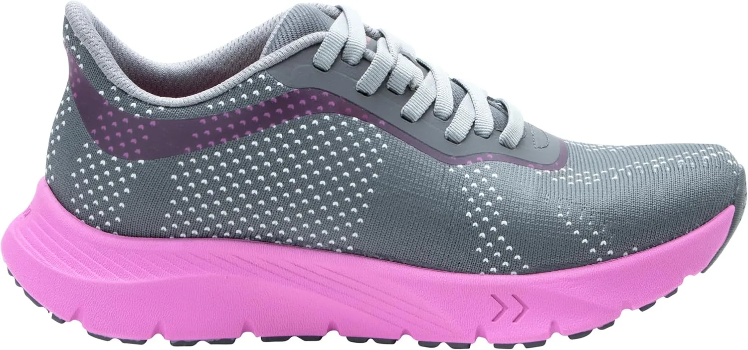 Alegria Women's Rize ReBounce Collection Lightweight Knit Upper Athletic Shoes
