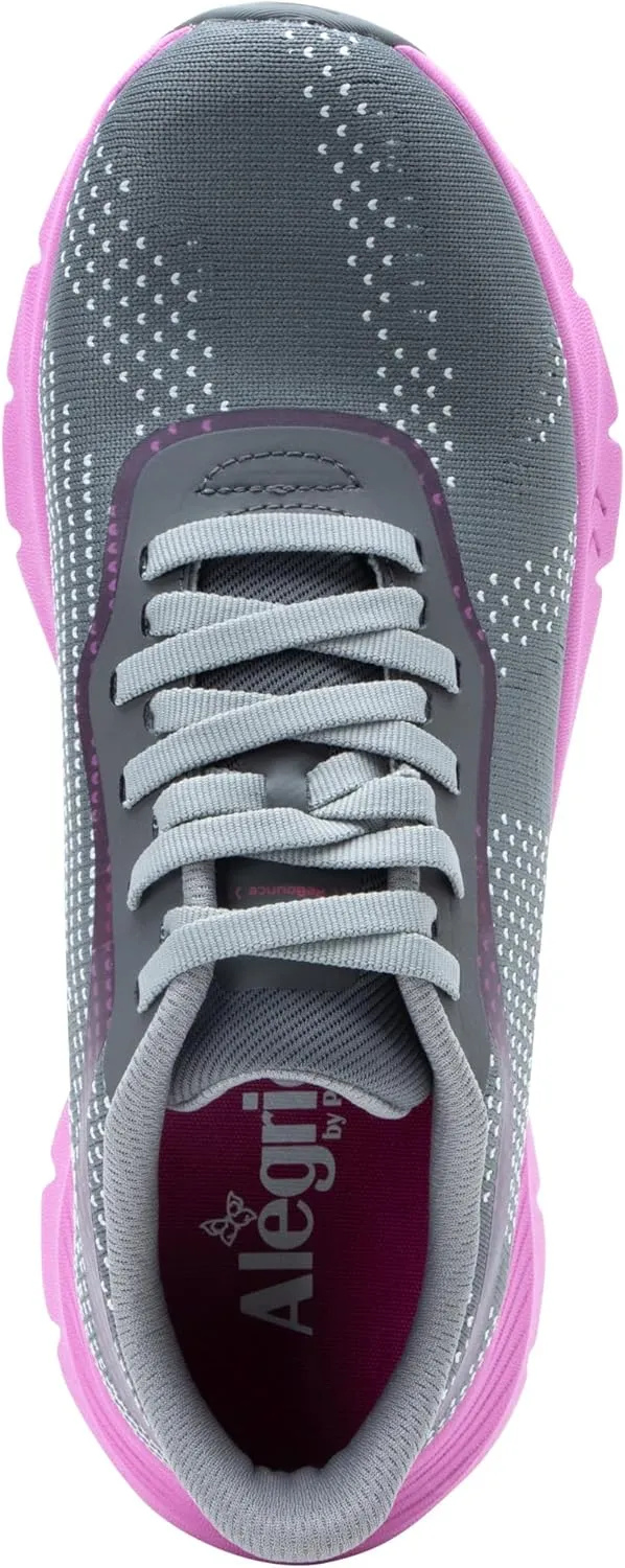 Alegria Women's Rize ReBounce Collection Lightweight Knit Upper Athletic Shoes