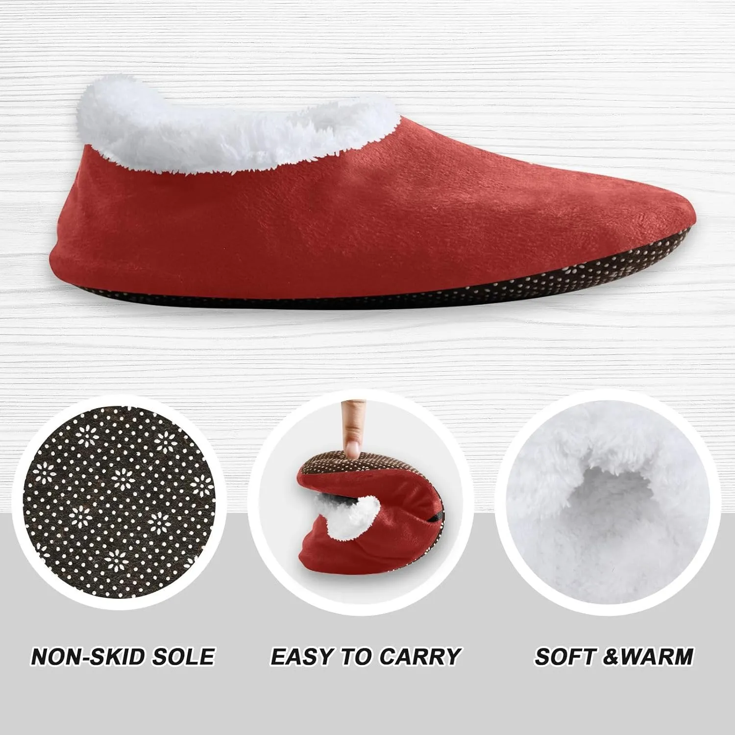 Aqua House Slippers Non-Slip Soft Bedroom Slippers for Men Bedroom