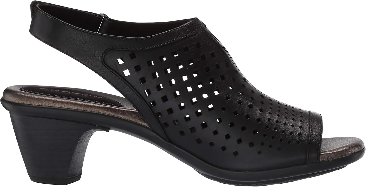 Aravon Women's Medici Peep Pump