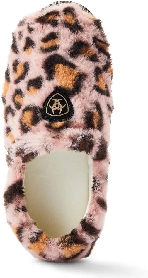 ARIAT Women's Snuggle Warm Soft Plush Acrylic Upper Rubber Outsole Indoor & Outdoor Slippers