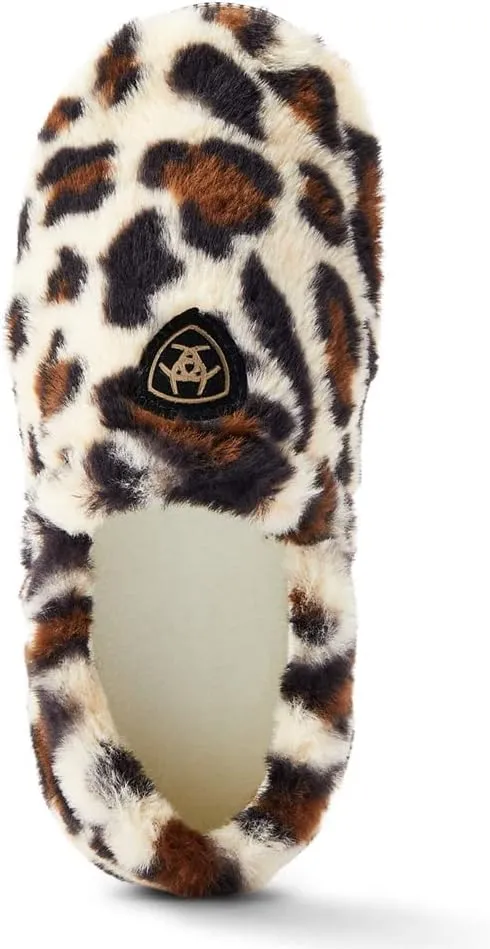 ARIAT Women's Snuggle Warm Soft Plush Acrylic Upper Rubber Outsole Indoor & Outdoor Slippers