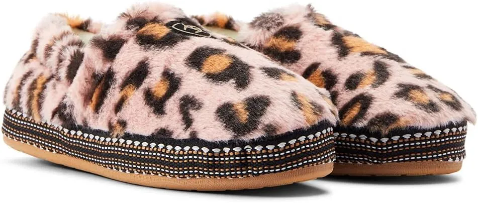 ARIAT Women's Snuggle Warm Soft Plush Acrylic Upper Rubber Outsole Indoor & Outdoor Slippers