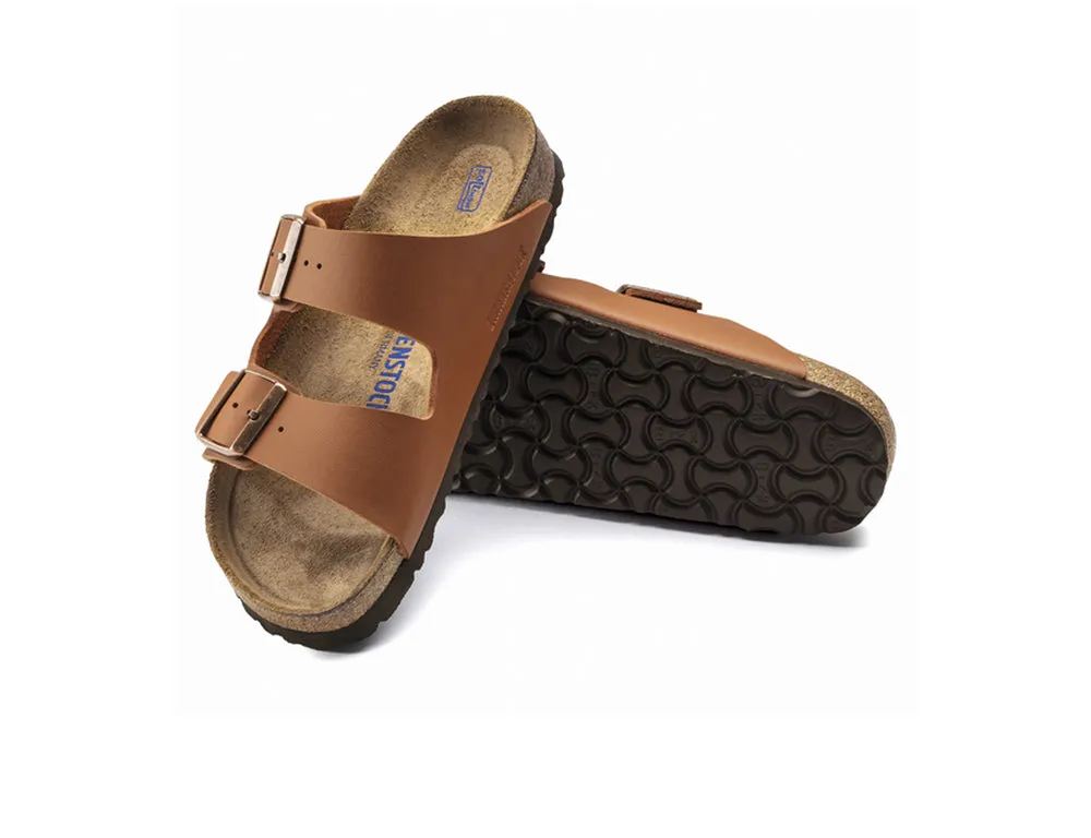 Arizona Soft-Footbed Birko-Flor Ginger Brown Sandals