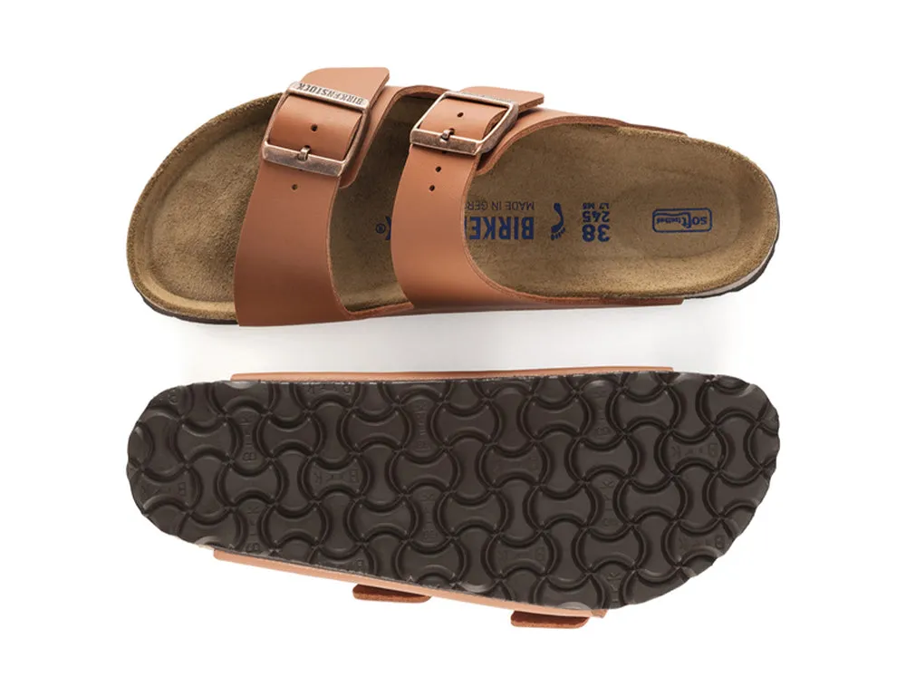 Arizona Soft-Footbed Birko-Flor Ginger Brown Sandals