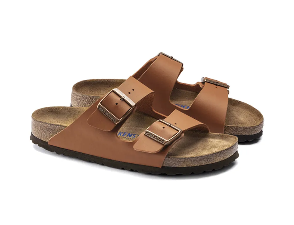 Arizona Soft-Footbed Birko-Flor Ginger Brown Sandals