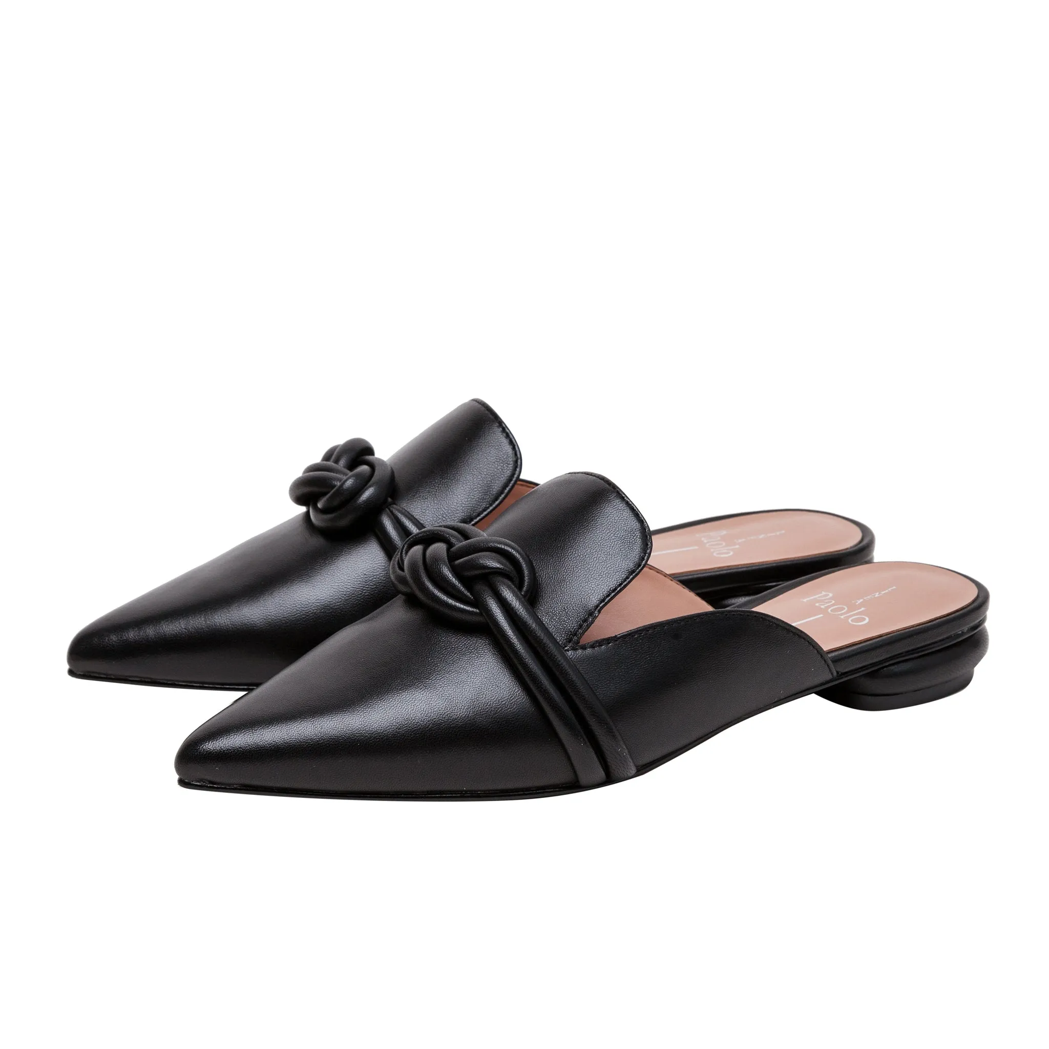 AZELIA | Knotted Leather Mules