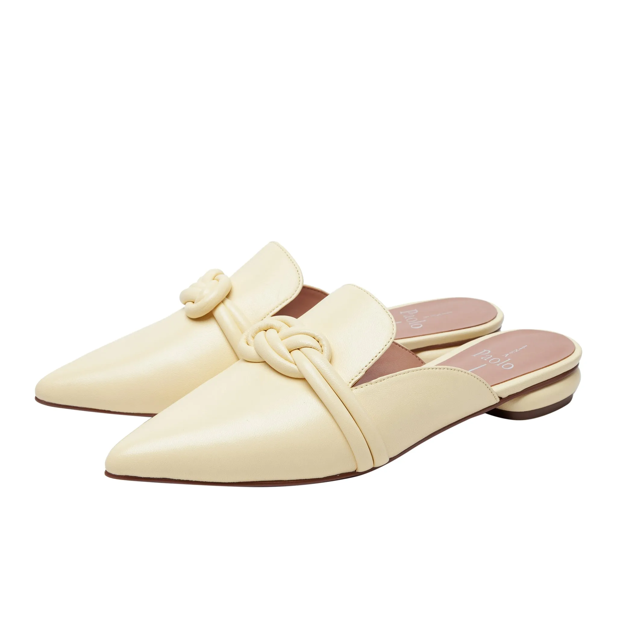 AZELIA | Knotted Leather Mules