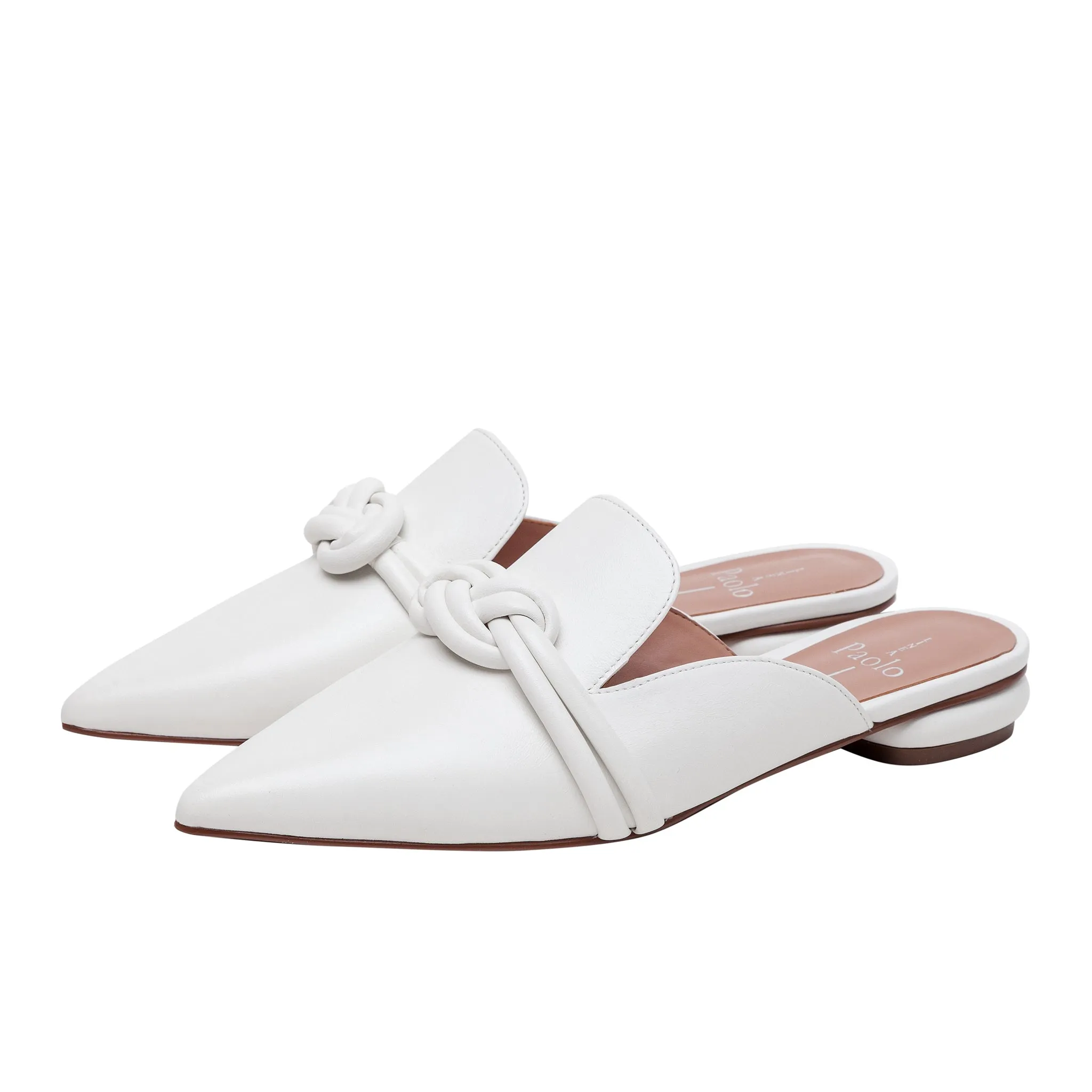 AZELIA | Knotted Leather Mules
