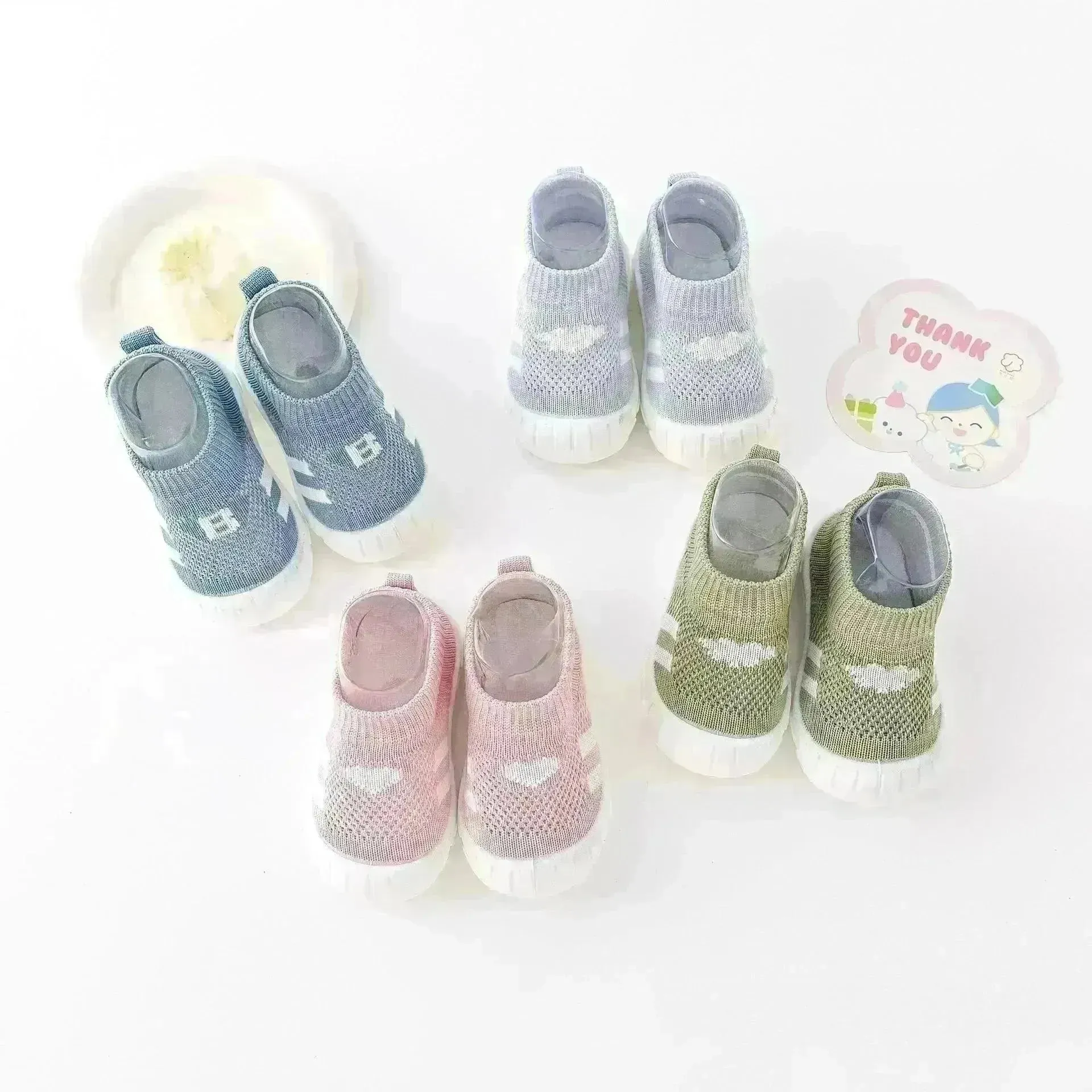Baby Cartoon Lightweight Non-slip Floor Shoes