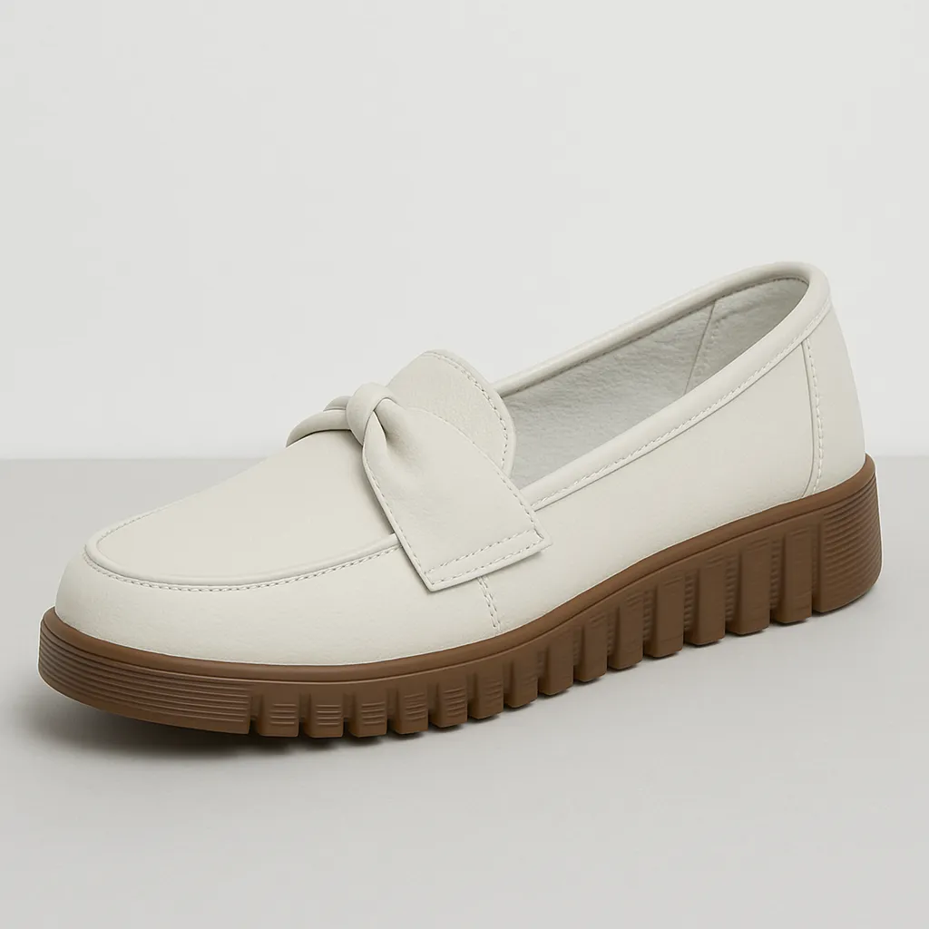 Bella Bow-tie Leather Loafer