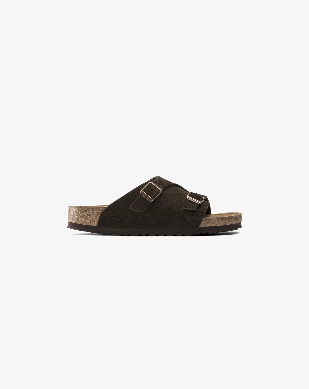 Birkenstock Zürich Suede Leather Sandal "Mocha Brown"
