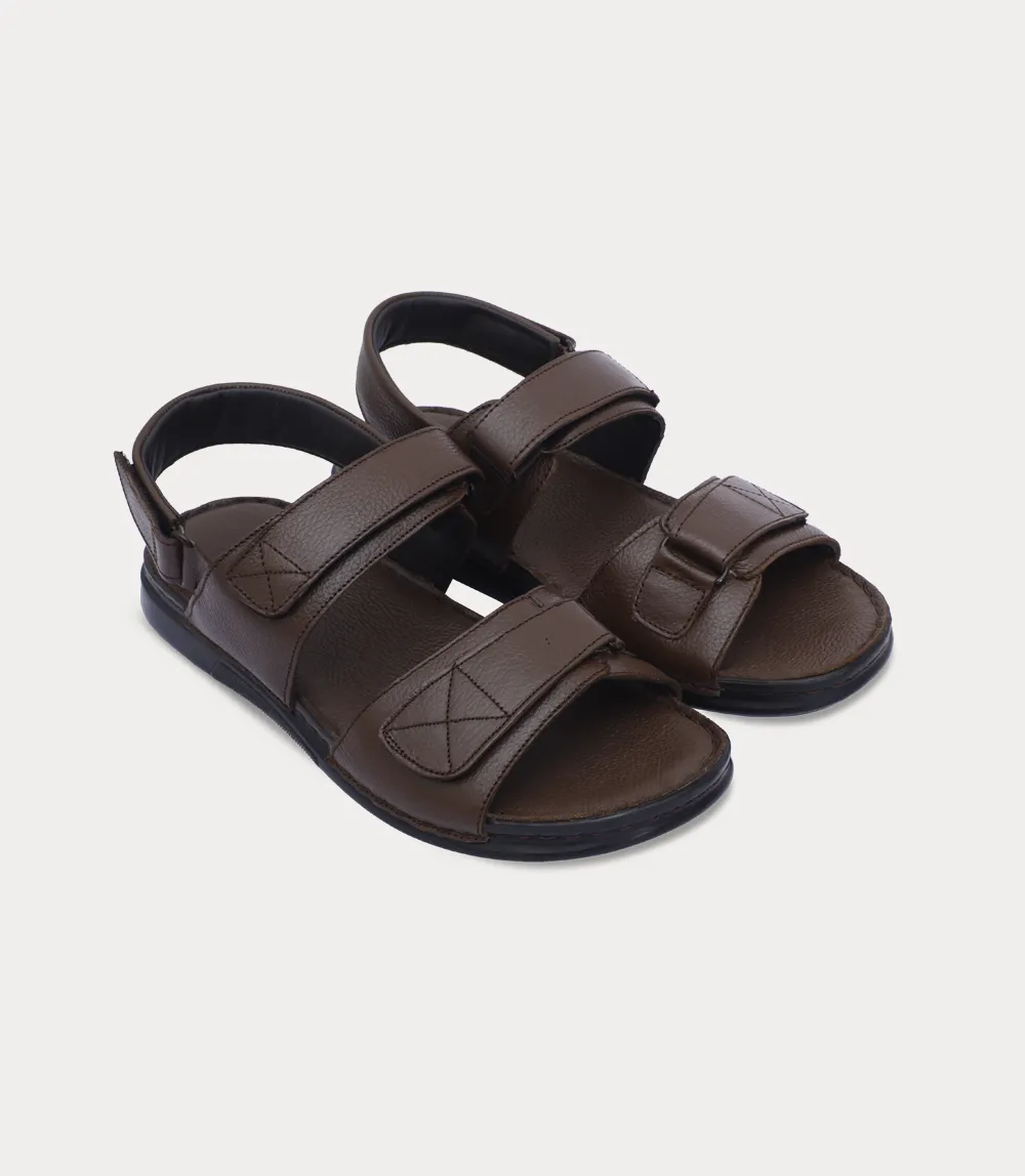 BM6880-BROWN-Men Sandal