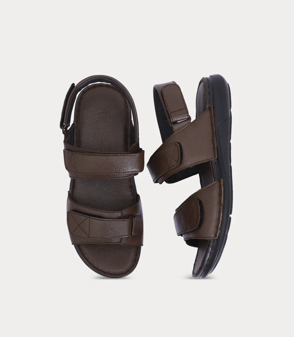 BM6880-BROWN-Men Sandal