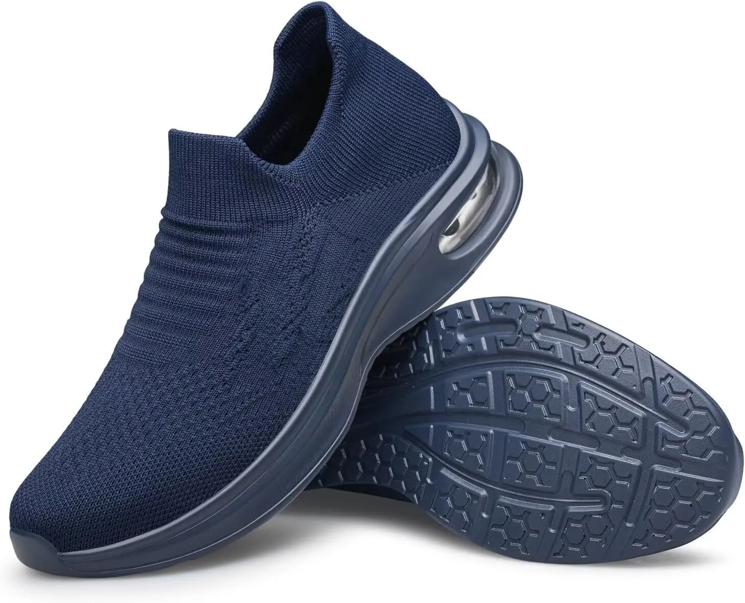BNR Mens Flat Shoes Barefoot Sock Sneakers Casual Lightweight Comfortable Air Cushion Support