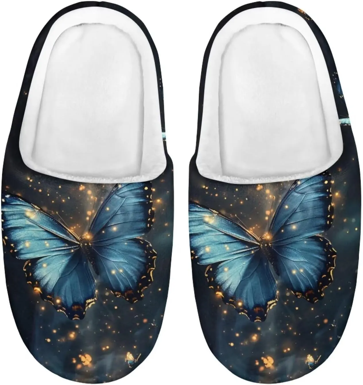 Boys Girls Slippers Plush Warm House Shoes Breathable Kids Flannel Fuzzy Slippers Winter Non Slip Indoor Cotton Shoes US 9-15