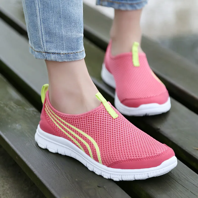 Breathable Mesh Female Running Shoes
