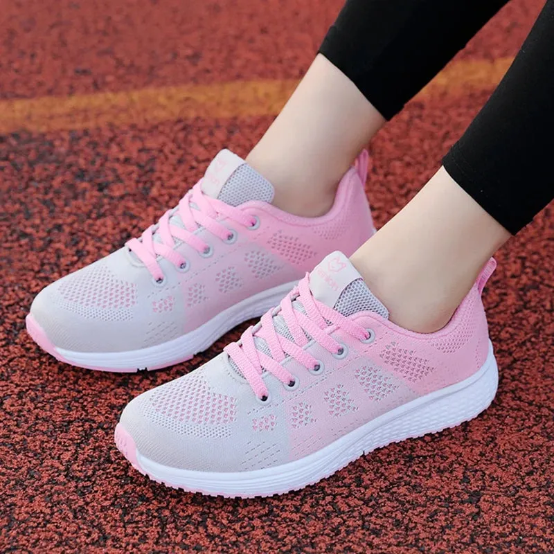 Breathable Women Running Shoes Lightweight Anti-slip Female Sports Shoes