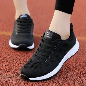 Breathable Women Running Shoes Lightweight Anti-slip Female Sports Shoes