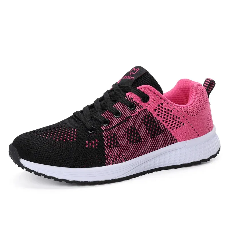 Breathable Women Running Shoes Lightweight Anti-slip Female Sports Shoes