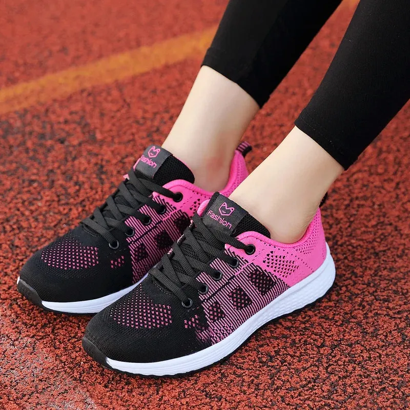 Breathable Women Running Shoes Lightweight Anti-slip Female Sports Shoes