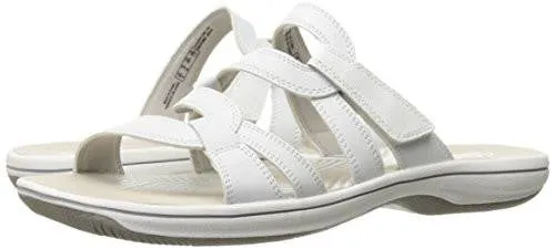 Brinkley Lonna Slide Sandal White 11 M Us