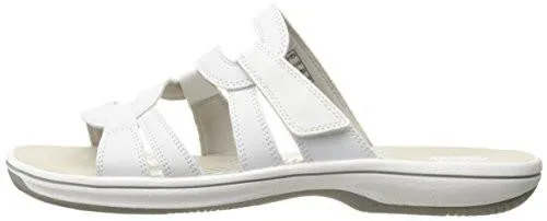 Brinkley Lonna Slide Sandal White 11 M Us