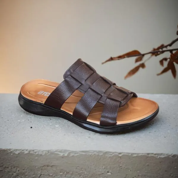 Brown Soft Slippers for men