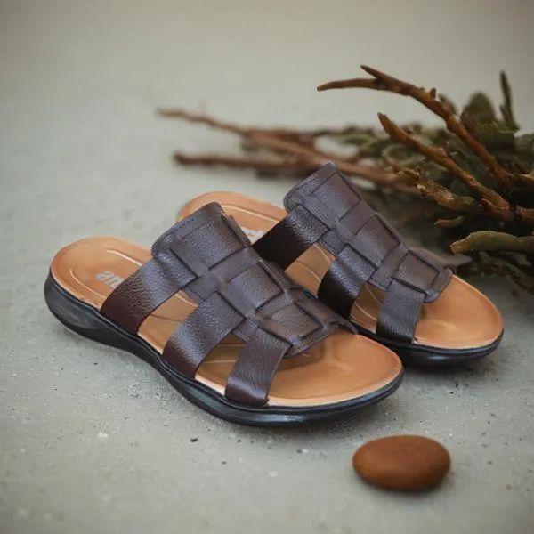 Brown Soft Slippers for men