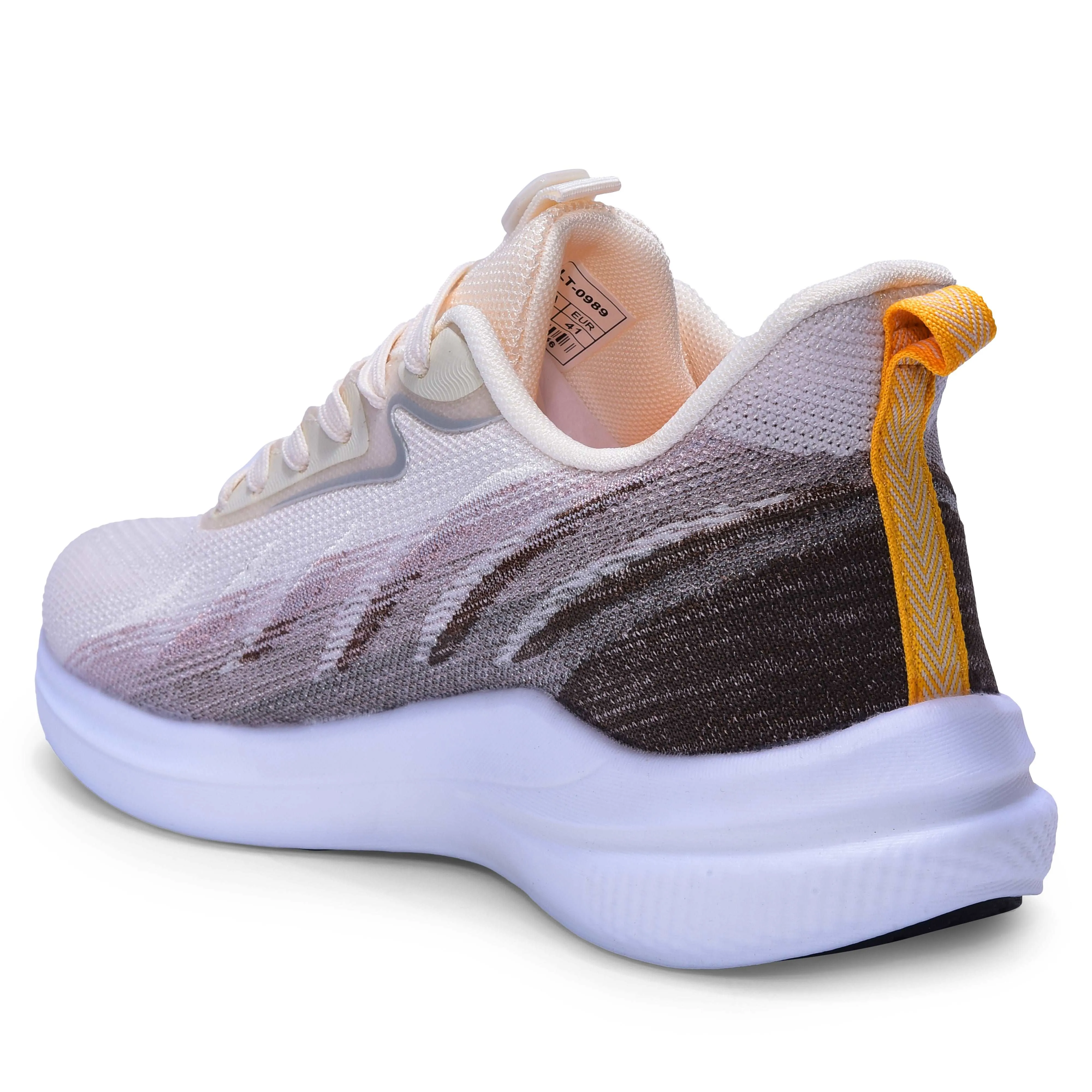 Calcetto Lightweight Lifstyle Men'S Running Sports Shoes CLT-0989 BEIGE