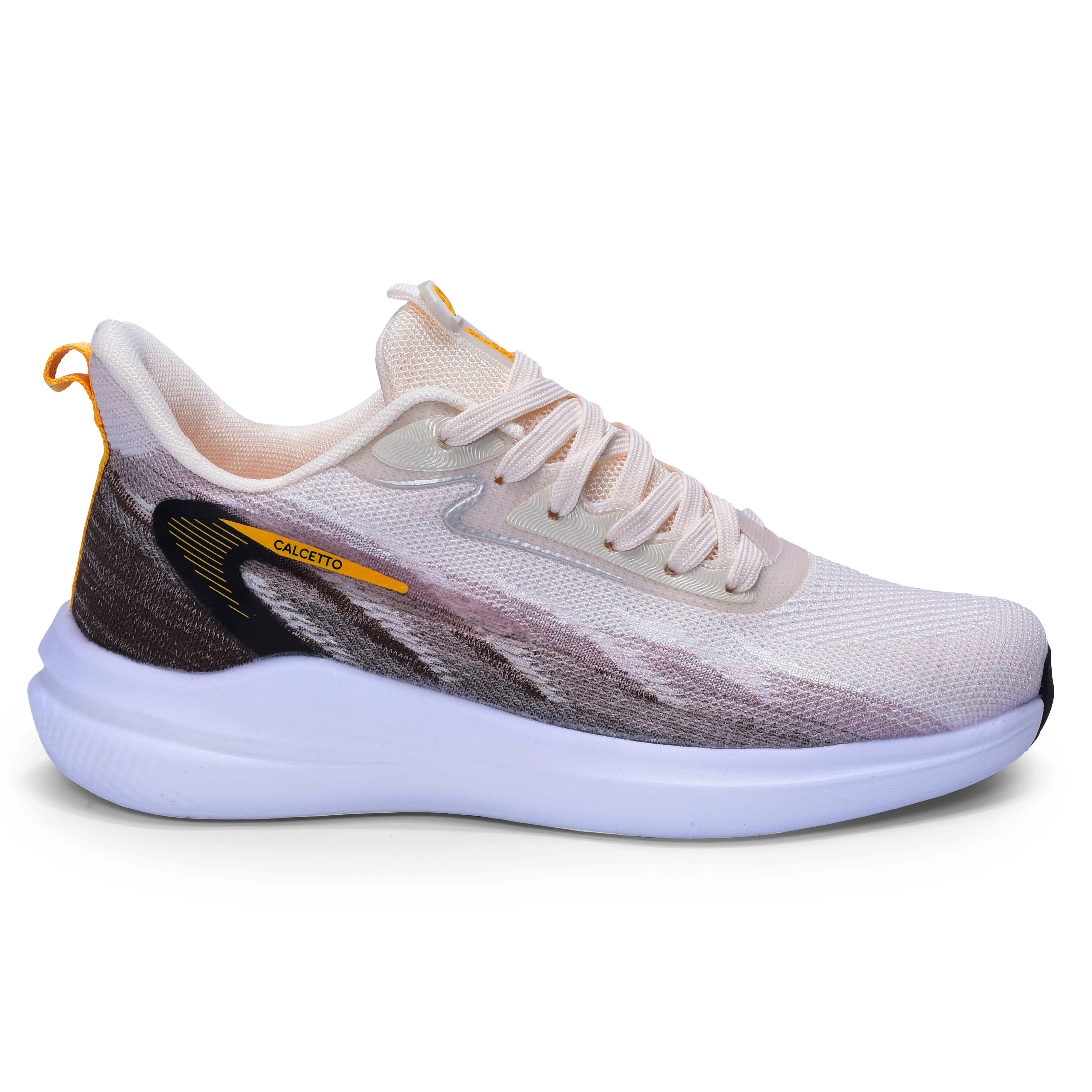 Calcetto Lightweight Lifstyle Men'S Running Sports Shoes CLT-0989 BEIGE