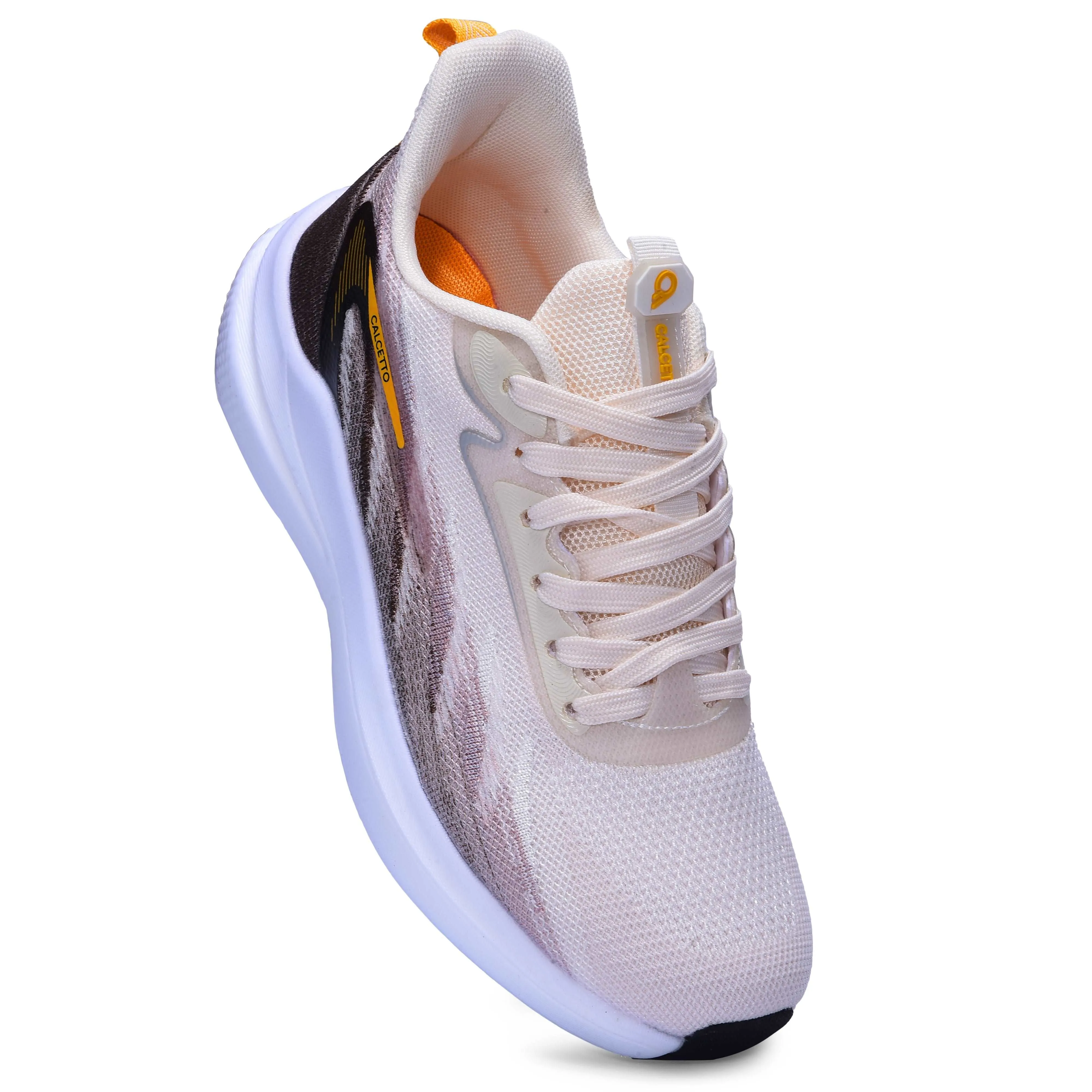 Calcetto Lightweight Lifstyle Men'S Running Sports Shoes CLT-0989 BEIGE