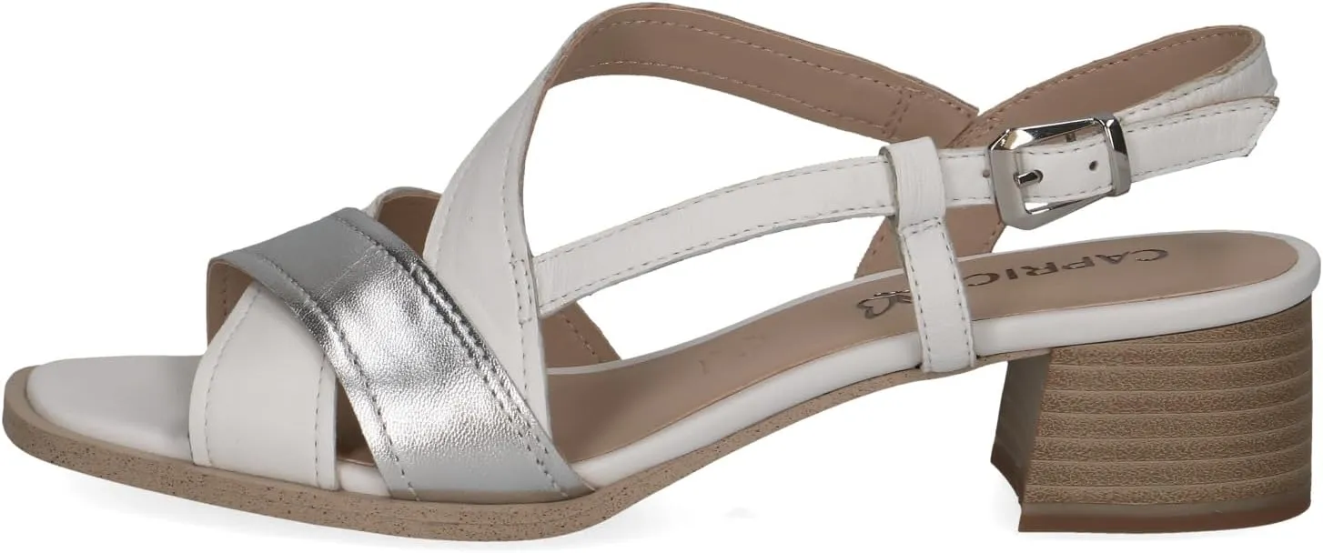 CAPRICE Women's Slingback Heeled Sandal