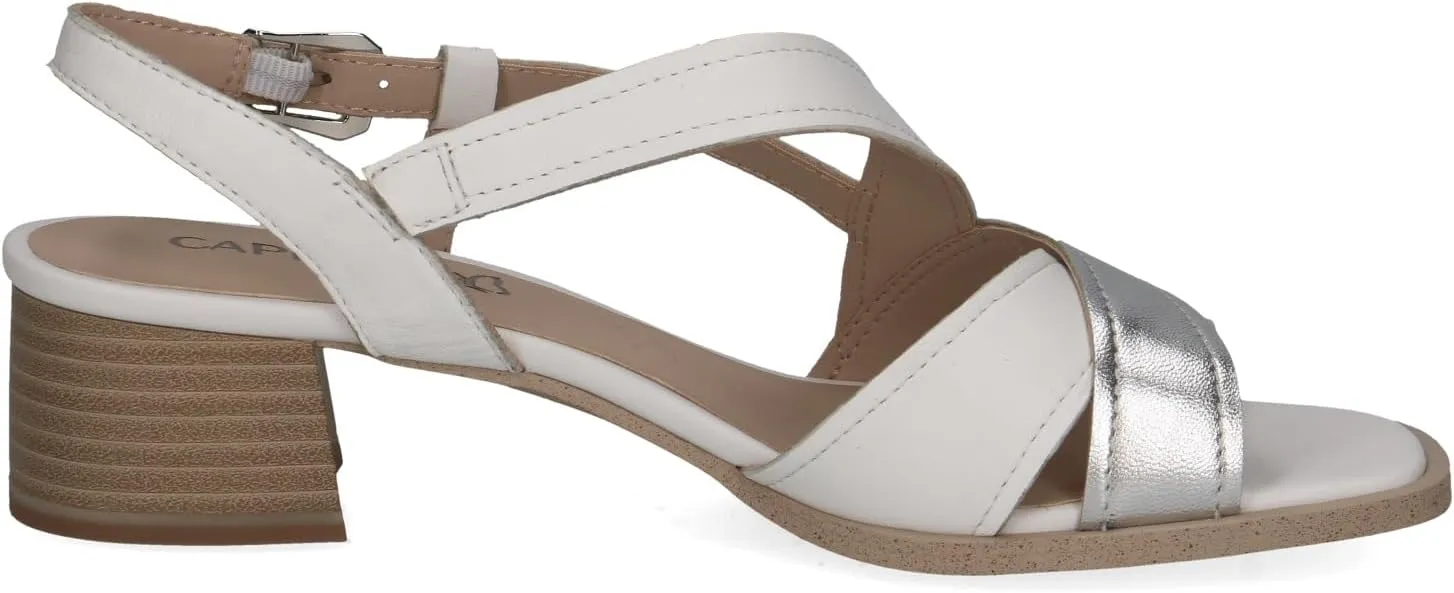 CAPRICE Women's Slingback Heeled Sandal