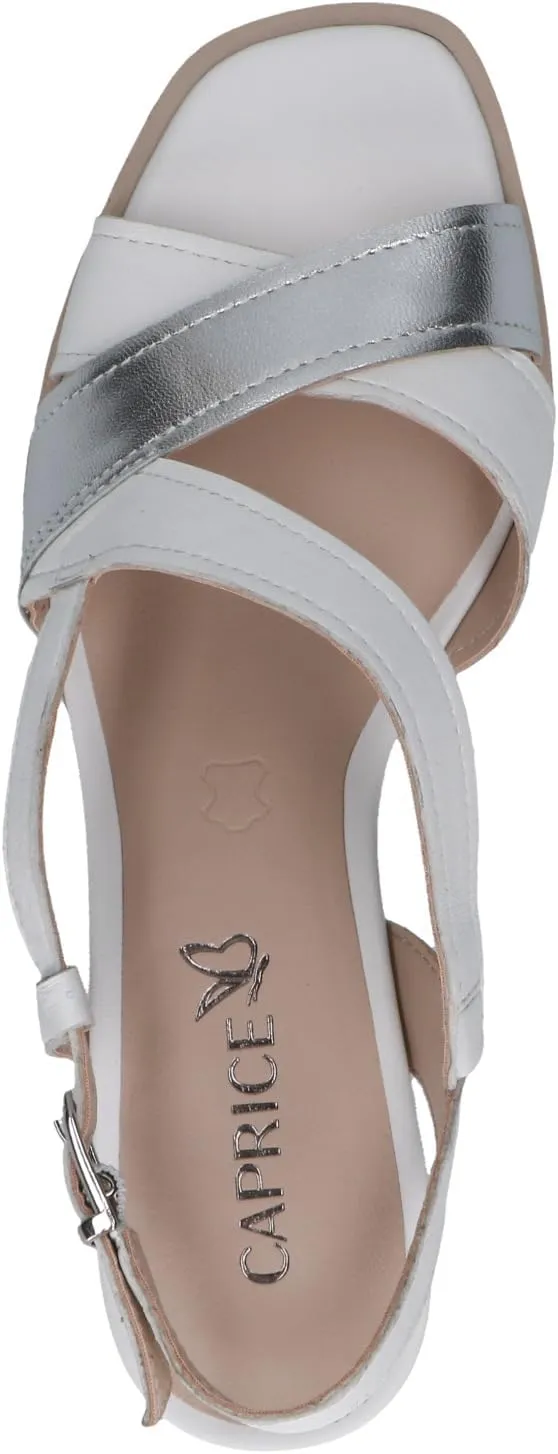 CAPRICE Women's Slingback Heeled Sandal