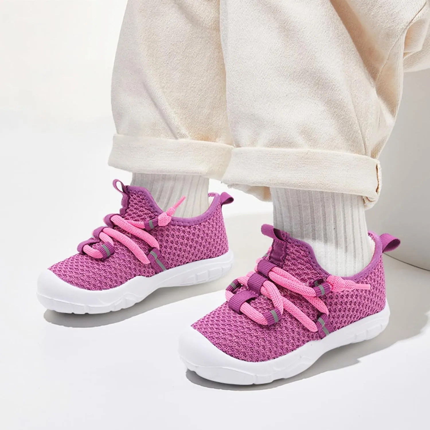 Centipede Demon Toddler Shoes Boys Girls Barefoot Shoes Kids Breathable Walking Running Shoe Slip on Sneakers Lightweight Outdoor Athletic Tennis Shoe