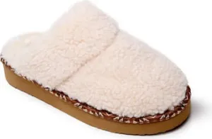 Cerise Faux Fur Slipper