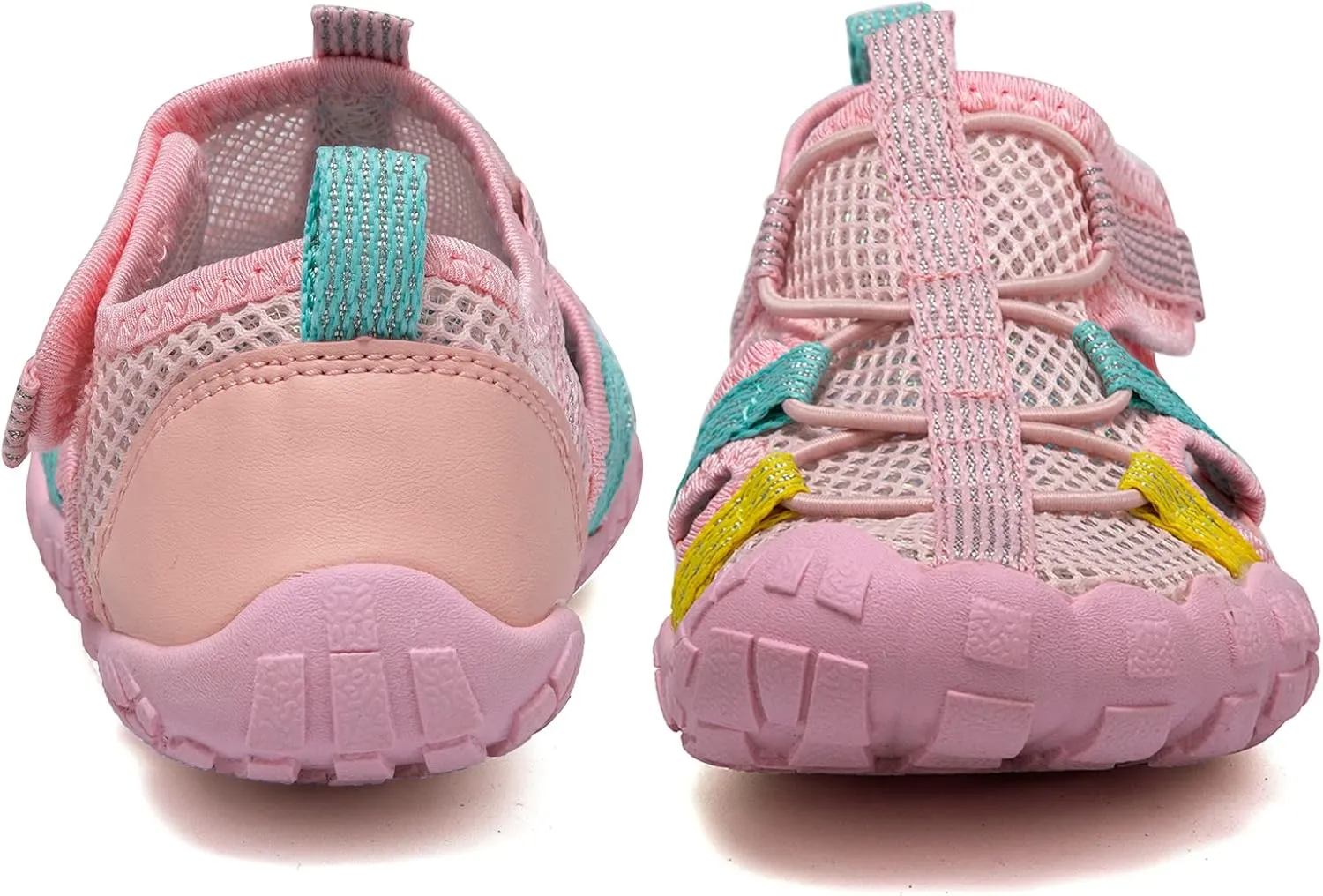 CIOR Kids Boys Girls Water Shoes Comfort Closed-Toe Sport Athletic Sandal Aqua Lightweight Walking Shoes(Toddler/Little Kid/Big Kid)
