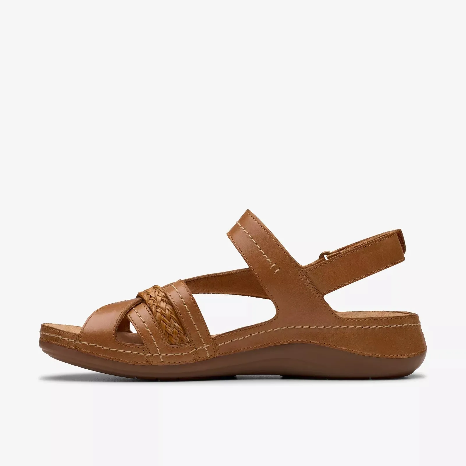Clarks Women's Cecily Strap Tan Combi 26181427