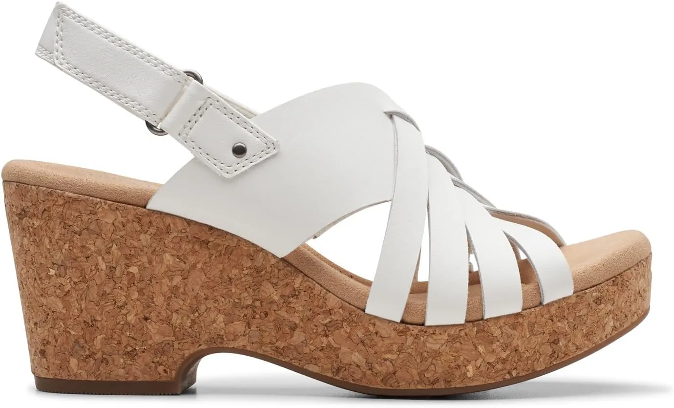 Clarks Women's Giselle Ivy Wedge Sandal