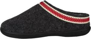 Clarks Womens Wool Felt Clog Slippers JMH1319T - Warm Cozy Plush Faux Fur Lined - Indoor Outdoor House Slipper for Women