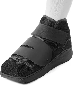 Closed Post Op Shoe, Post Op Shoes, Fracture Medical Walking Shoes for Men and Women-Post Surgery or Operation Foot Support, Broken Foot or Toe, Squared, S