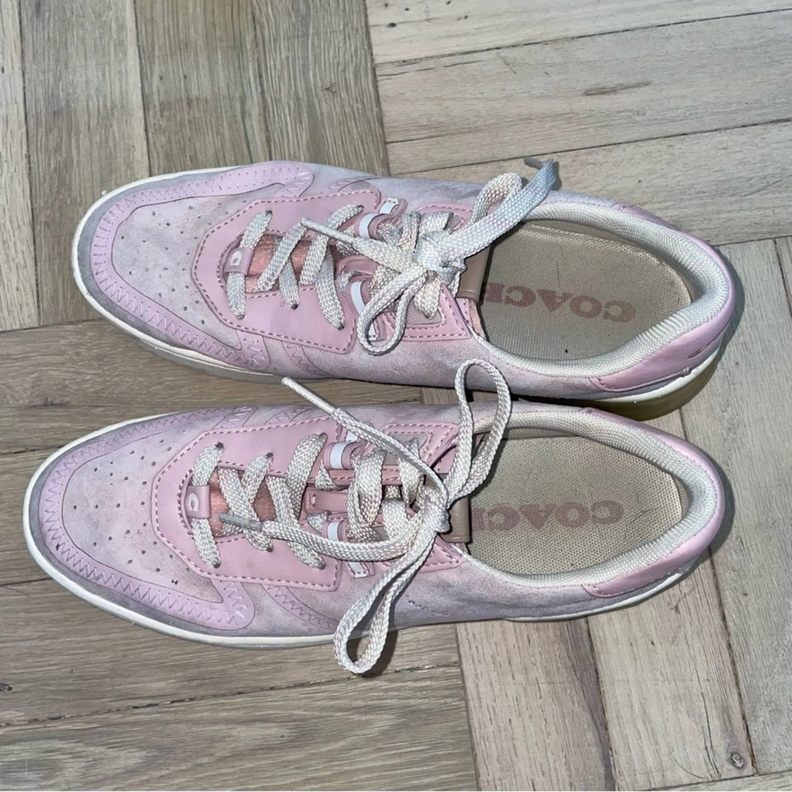 Coach Citysole Court Suede Leather Sneakers (W8.5)