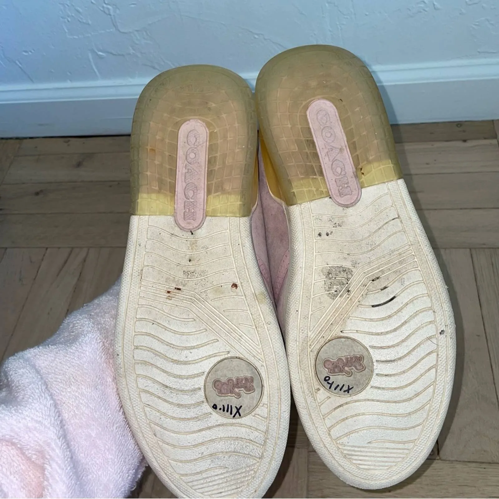 Coach Citysole Court Suede Leather Sneakers (W8.5)
