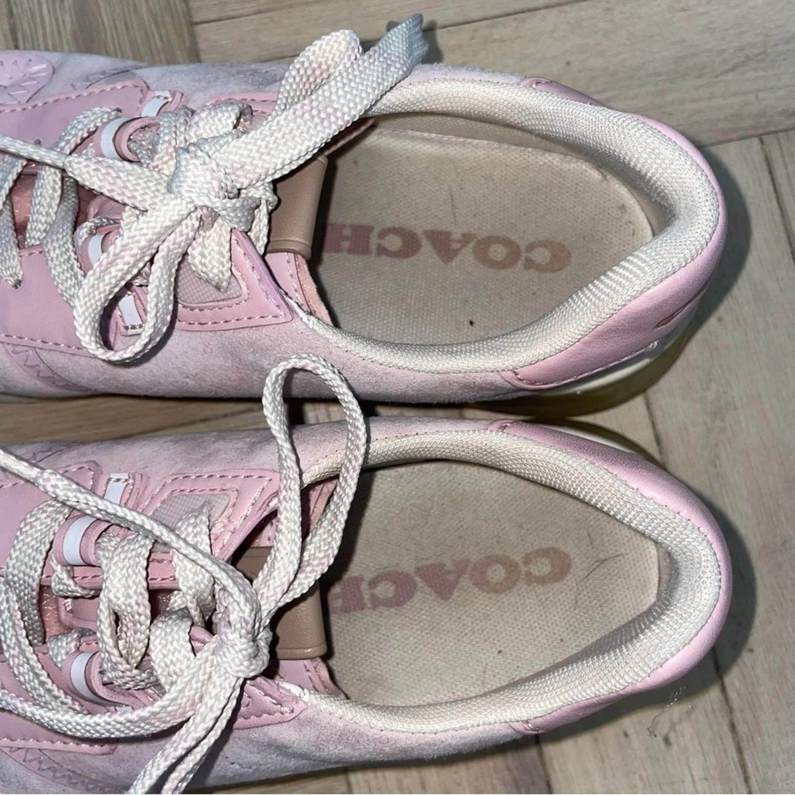 Coach Citysole Court Suede Leather Sneakers (W8.5)